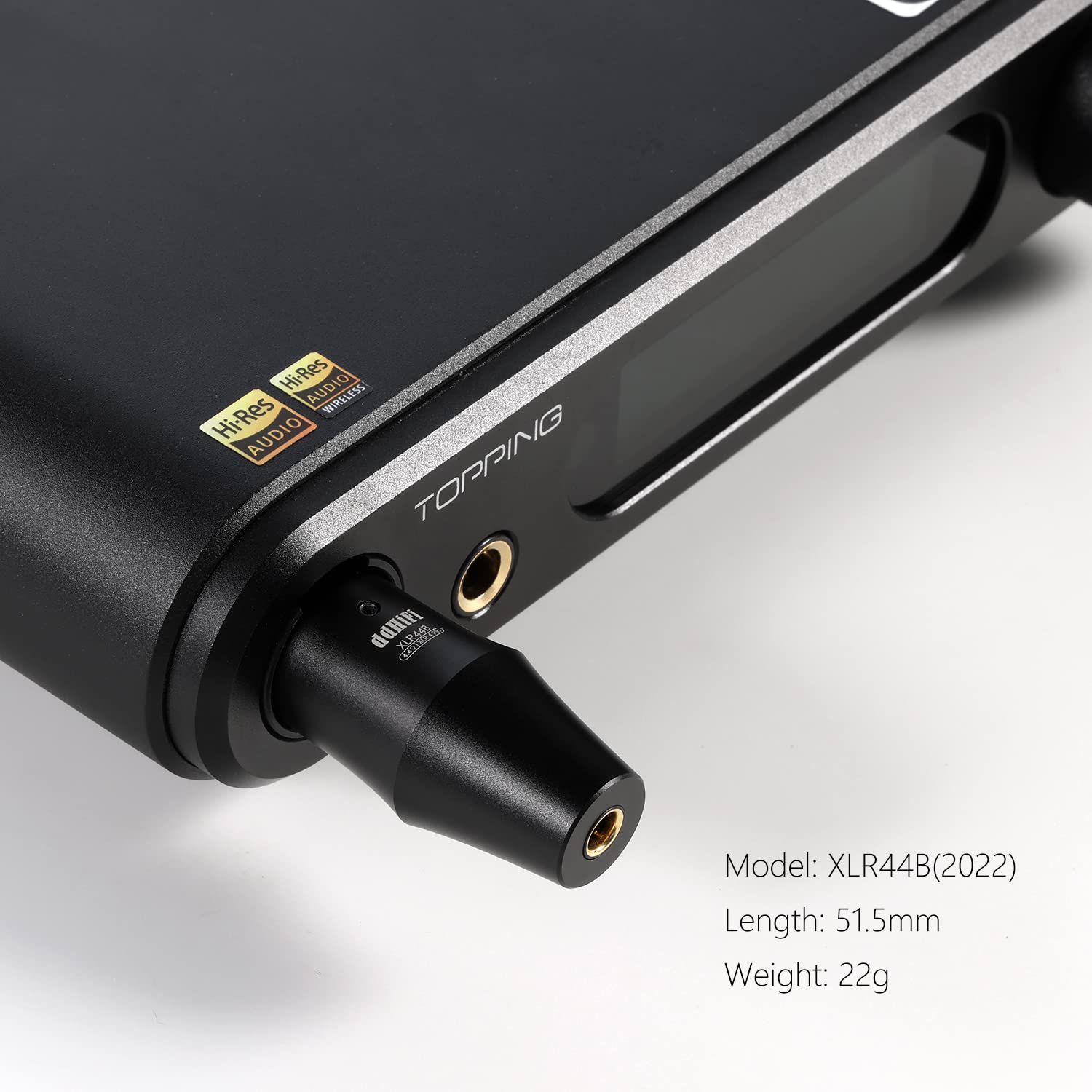 Amazon.co.jp: DD ddHiFi XLR44B (2022) XLR 4ピン - 4.4mm バランス